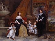 Gonzales Coques The Family of Jan Baptista Anthonie USA oil painting reproduction